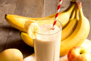 Recept na banánové smoothie se zmrzlinou!